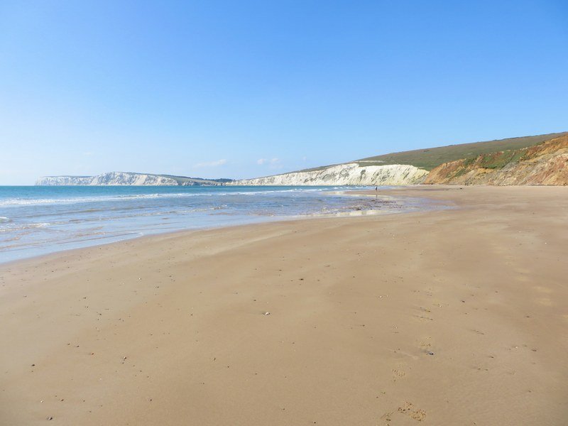 Looking West To The Needles