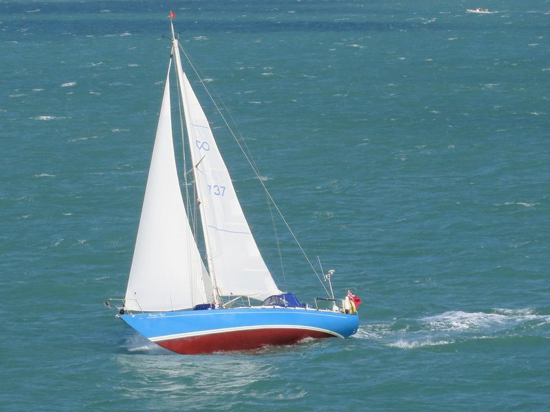 Sailing In The Solent